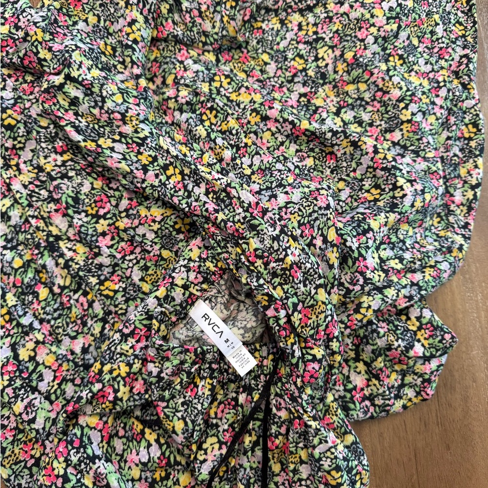 RVCA Multicolor Floral Dress - worn once